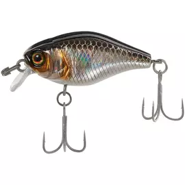 Воблер Jackall Chubby Magnum 50F SR 50mm 8.3g HL Silver & Black, фото 